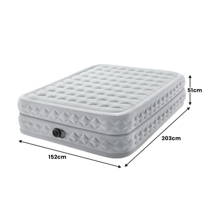 Intex Dura-Beam Deluxe Queen Supreme Air-Flow Air Mattress V240-64490NZ