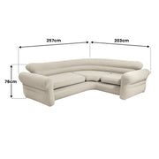 Intex Corner Sofa Inflatable Couch - L-shaped Corner Sofa V240-68575NP