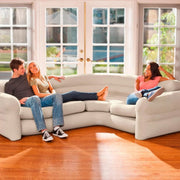 Intex Corner Sofa Inflatable Couch - L-shaped Corner Sofa V240-68575NP