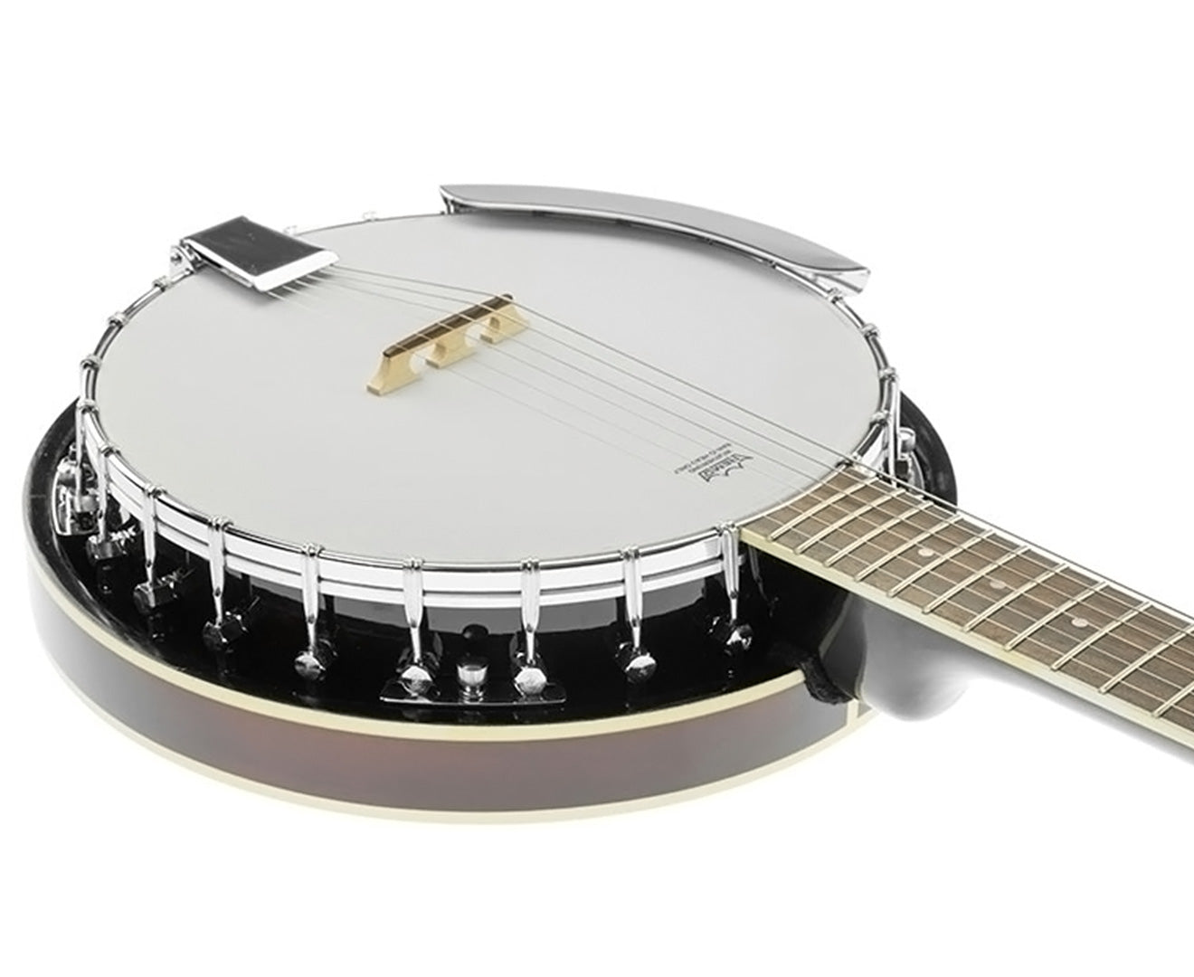 Karrera 6 String Resonator Banjo - Brown V240-6S-BANJO-BW