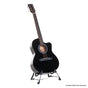 Karrera Acoustic Cutaway 40in Guitar - Black V240-ACG40-BK