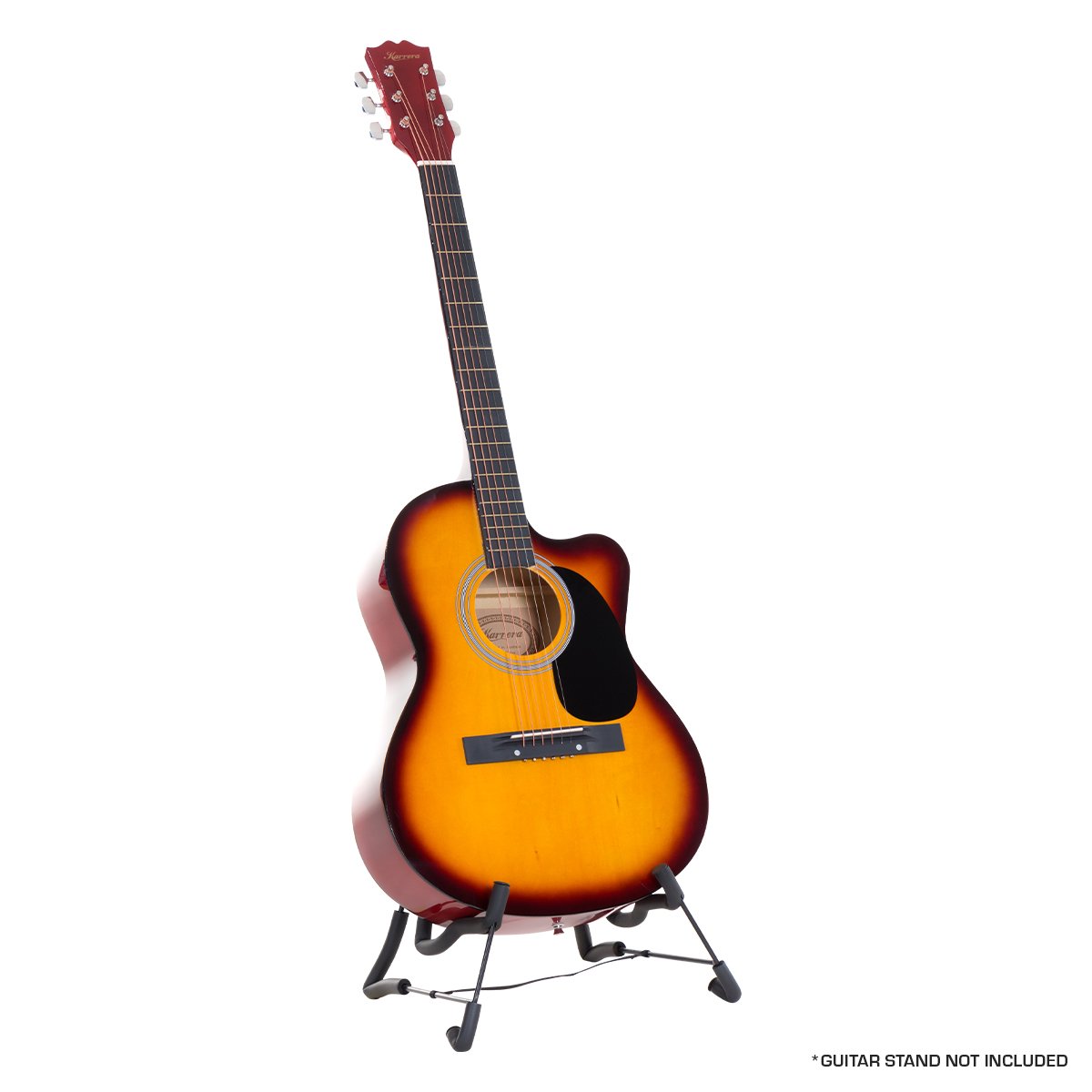Karrera Acoustic Cutaway 40in Guitar - Sunburst V240-ACG40-SB