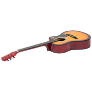 Karrera Acoustic Cutaway 40in Guitar - Sunburst V240-ACG40-SB