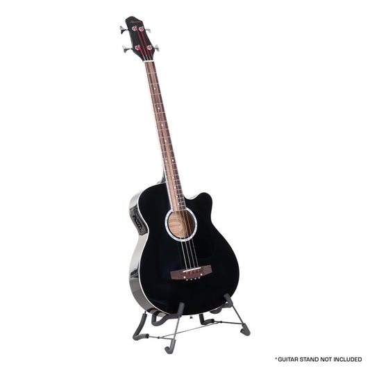 Karrera 43in Acoustic Bass Guitar - Black V240-ACG43-BK