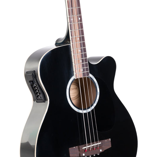 Karrera 43in Acoustic Bass Guitar - Black V240-ACG43-BK