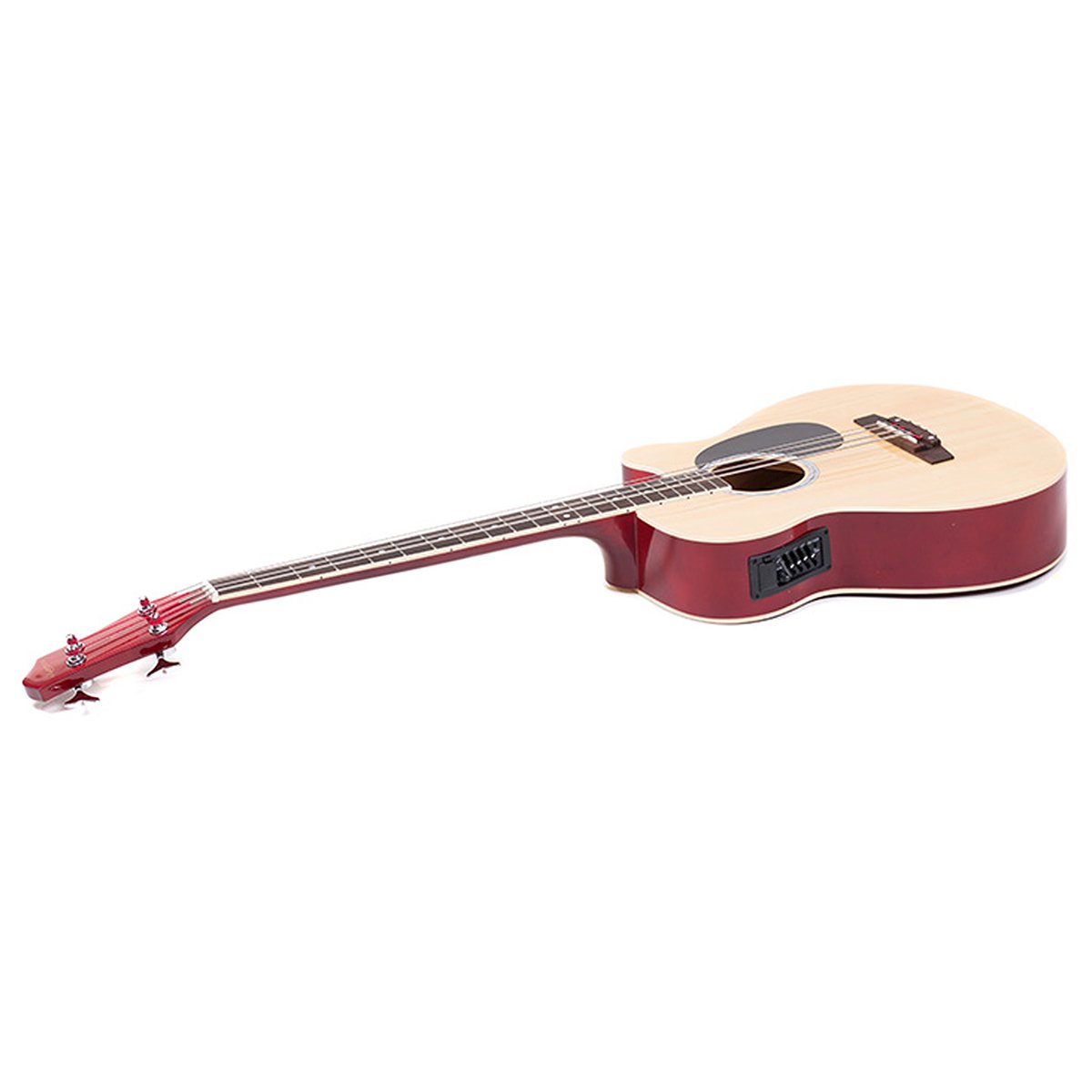 Karrera 43in Acoustic Bass Guitar with electric pickup - Natural V240-ACG43-NAT