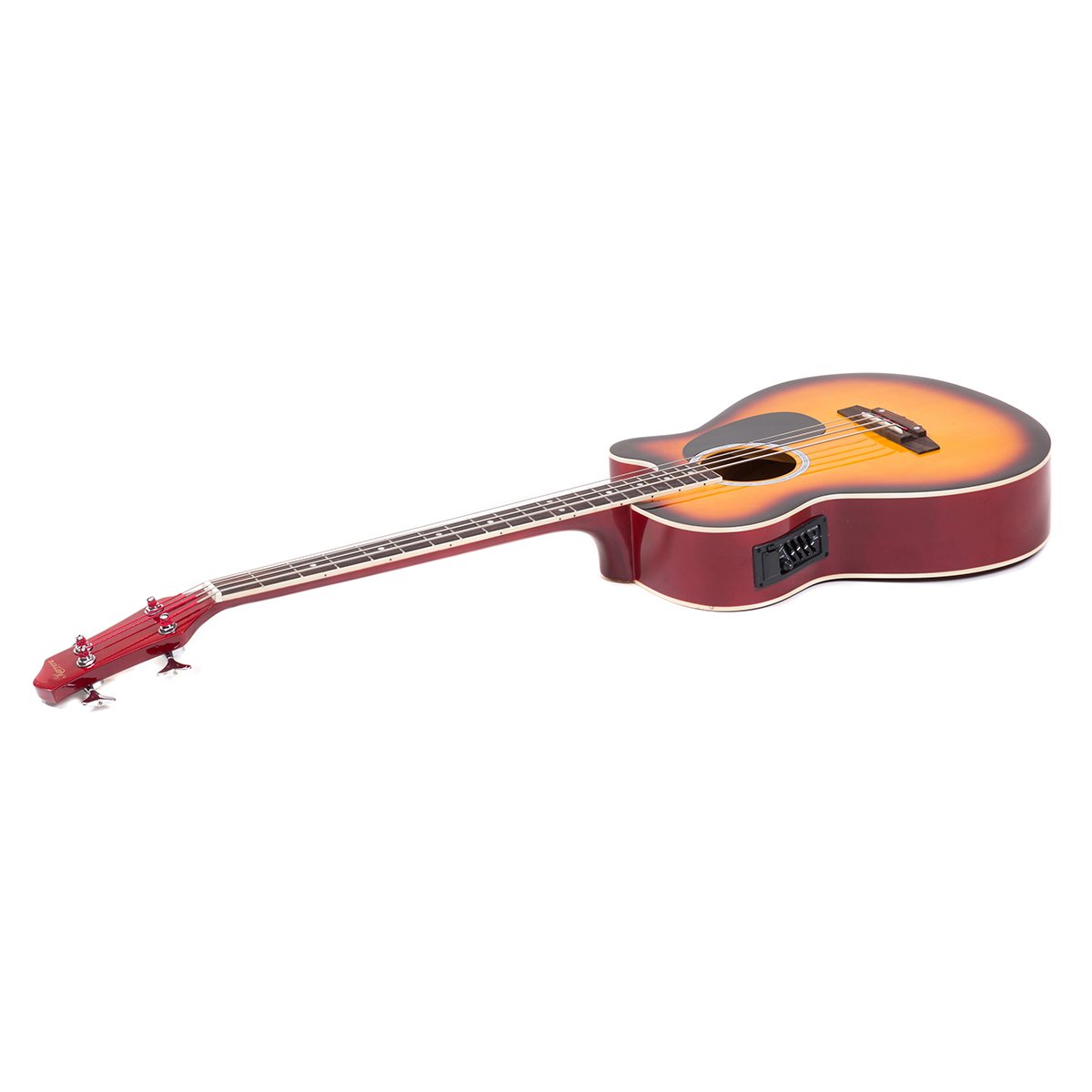 Karrera 43in Acoustic Bass Guitar Sunburst V240-ACG43-SB