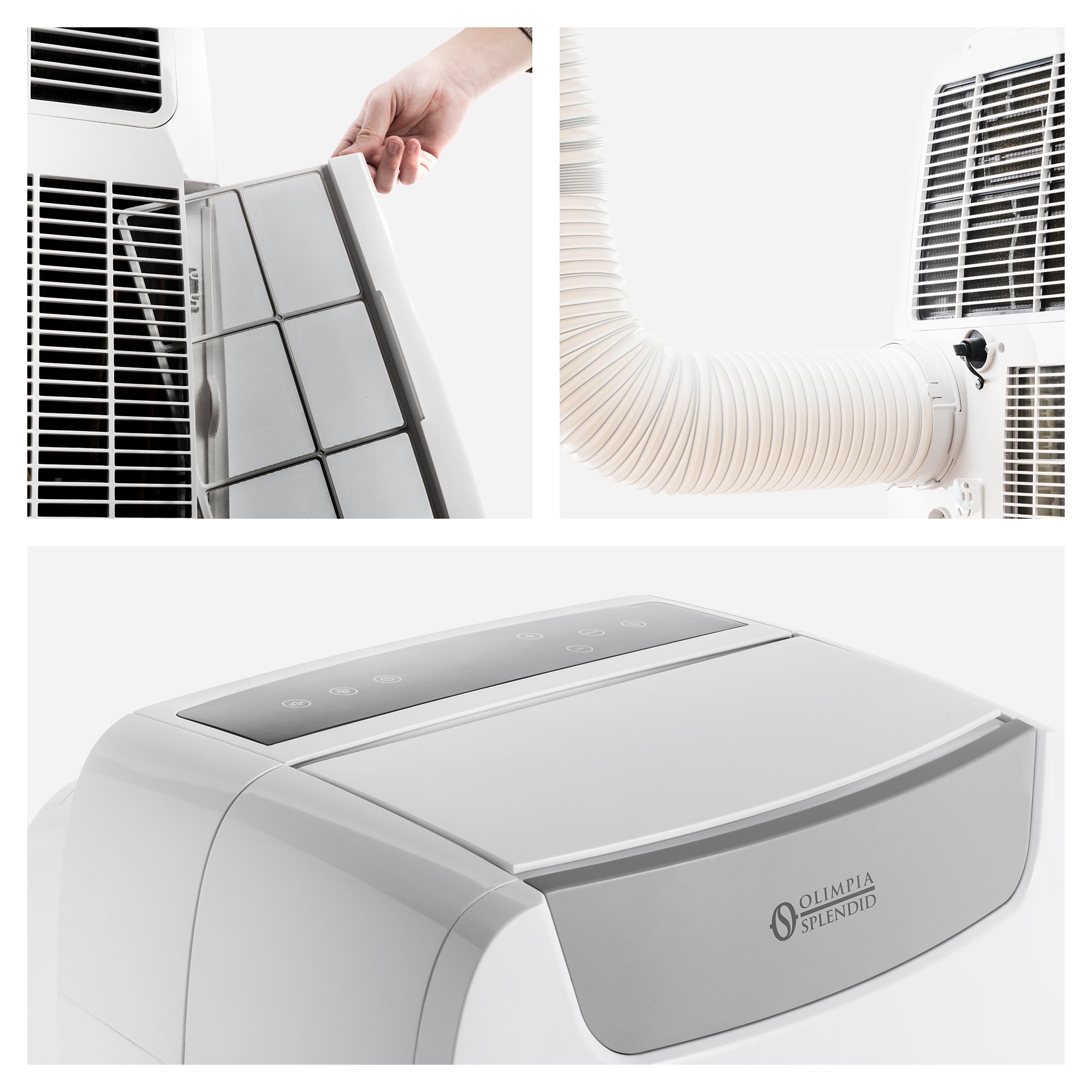 Olimpia Splendid 3.5kW Portable Air Conditioner with Wifi & Remote AIRPRO14HP V240-AIRPRO14HP
