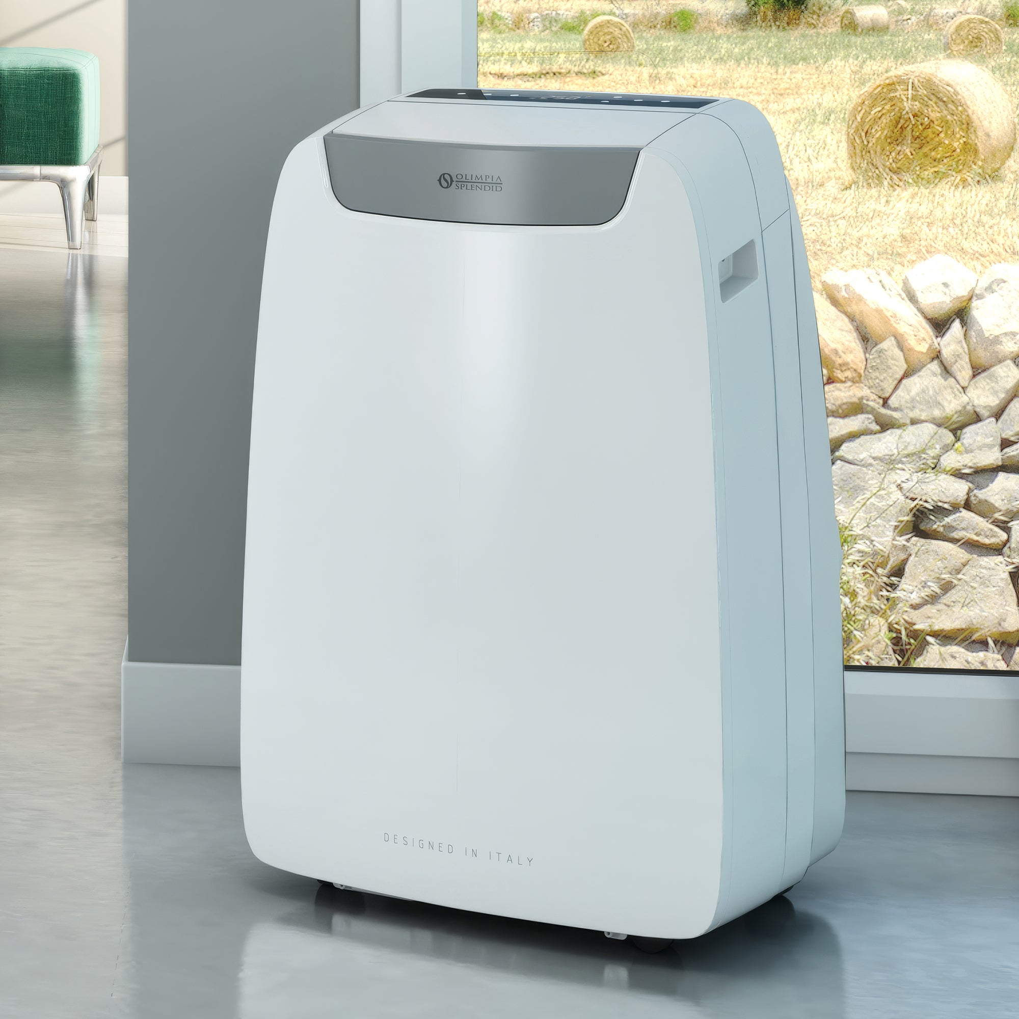 Olimpia Splendid 3.5kW Portable Air Conditioner with Wifi & Remote AIRPRO14HP V240-AIRPRO14HP