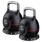 Powertrain 40kg Adjustable Kettlebell One Hand Adjustment Weight Set V240-AKB-XDB-20-2
