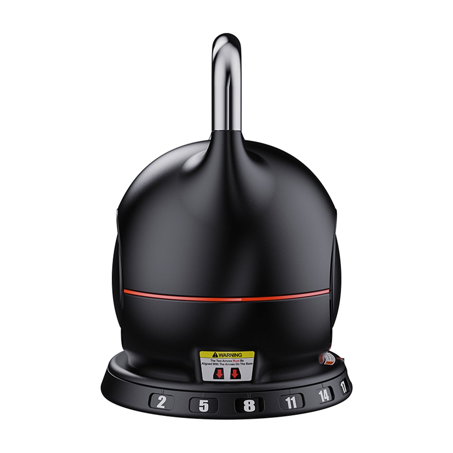 Powertrain Adjustable Kettlebell 20kg 7 in 1 Weight Selection Set w/Quick One Hand Adjustment Secure Locking V240-AKB-XDB-20