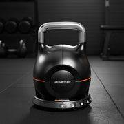Powertrain Adjustable Kettlebell 20kg 7 in 1 Weight Selection Set w/Quick One Hand Adjustment Secure Locking V240-AKB-XDB-20