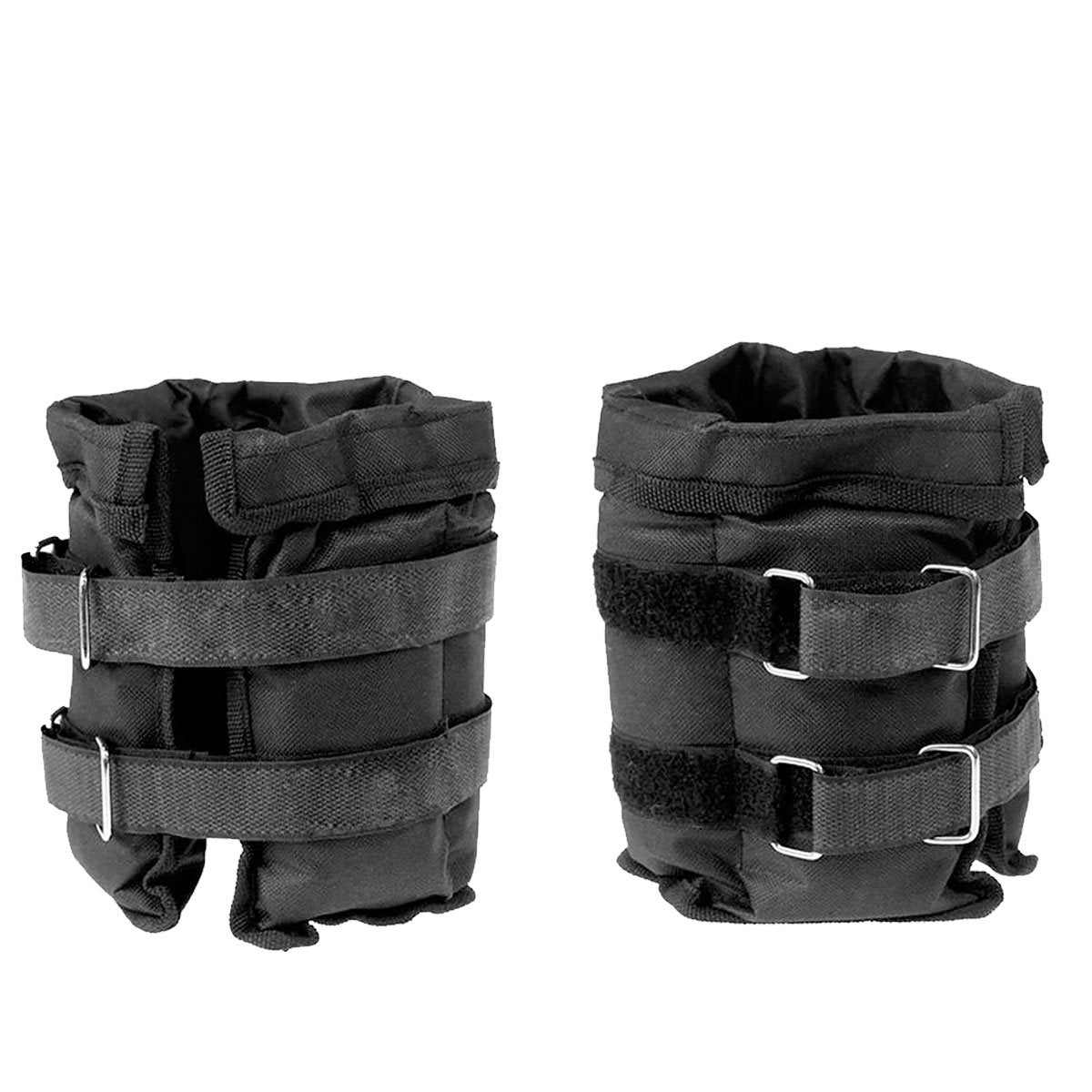 Powertrain Sports Pair 1kg Adjustable Ankle Weights Gym Equipment Wrist Fitness Yoga V240-AKW-SB1