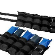 Powertrain Sports Heavy Duty Adjustable Ankle Weights 5 Kg 2 Pieces V240-AKW-SB4