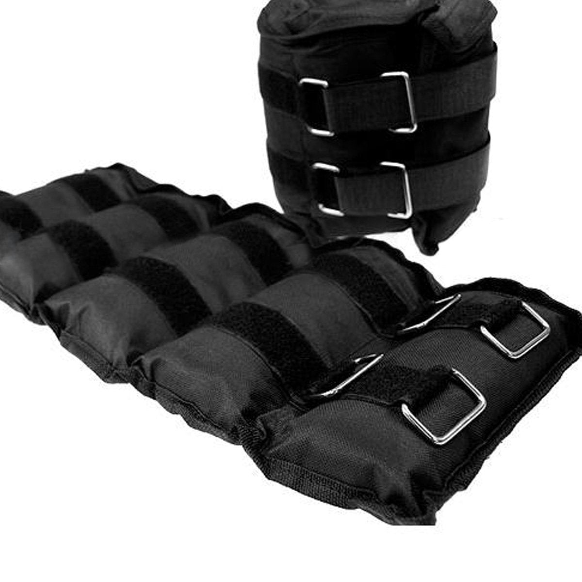 Powertrain Sports Heavy Duty Adjustable Ankle Weights 5 Kg 2 Pieces V240-AKW-SB4