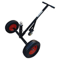 Kartrite 3-Wheel Adjustable Trailer Dolly Heavy Duty Caravan Mover 1000 lbs Tongue Capacity Durable Transport V240-ATD-TD77-BLK