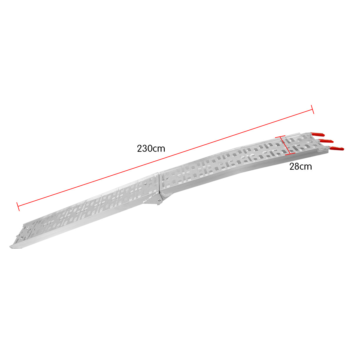 Kartrite 2x Aluminium Folding Loading Ramps ATV Motorbike V240-ATV-001