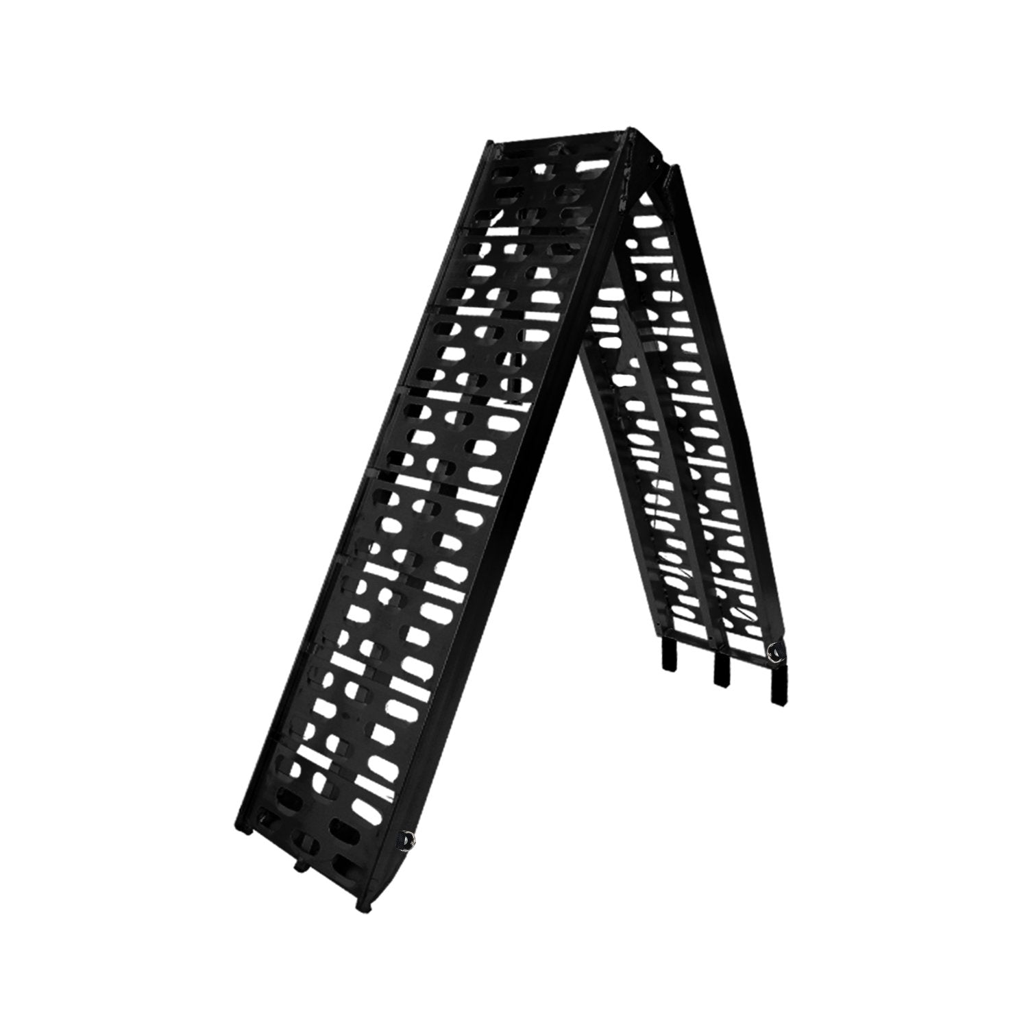Kartrite Aluminium Folding Loading Ramp ATV Motorbike Motorcycle Golf Buggy Trailer - Black V240-ATV-01A-BK-1