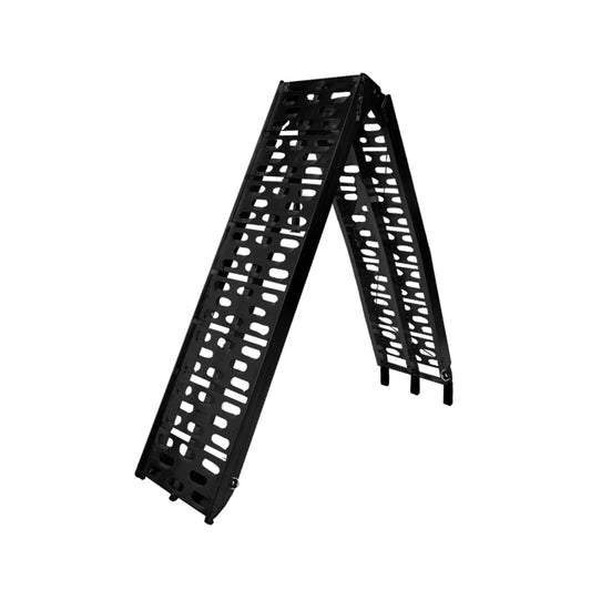 Kartrite Aluminium Folding Loading Ramp ATV Motorbike Motorcycle Golf Buggy Trailer - Black V240-ATV-01A-BK-1