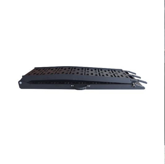 Kartrite Aluminium Folding Loading Ramp ATV Motorbike Motorcycle Golf Buggy Trailer - Black V240-ATV-01A-BK-1