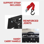 Kartrite Aluminium Folding Loading Ramp ATV Motorbike Motorcycle Golf Buggy Trailer - Black V240-ATV-01A-BK-1