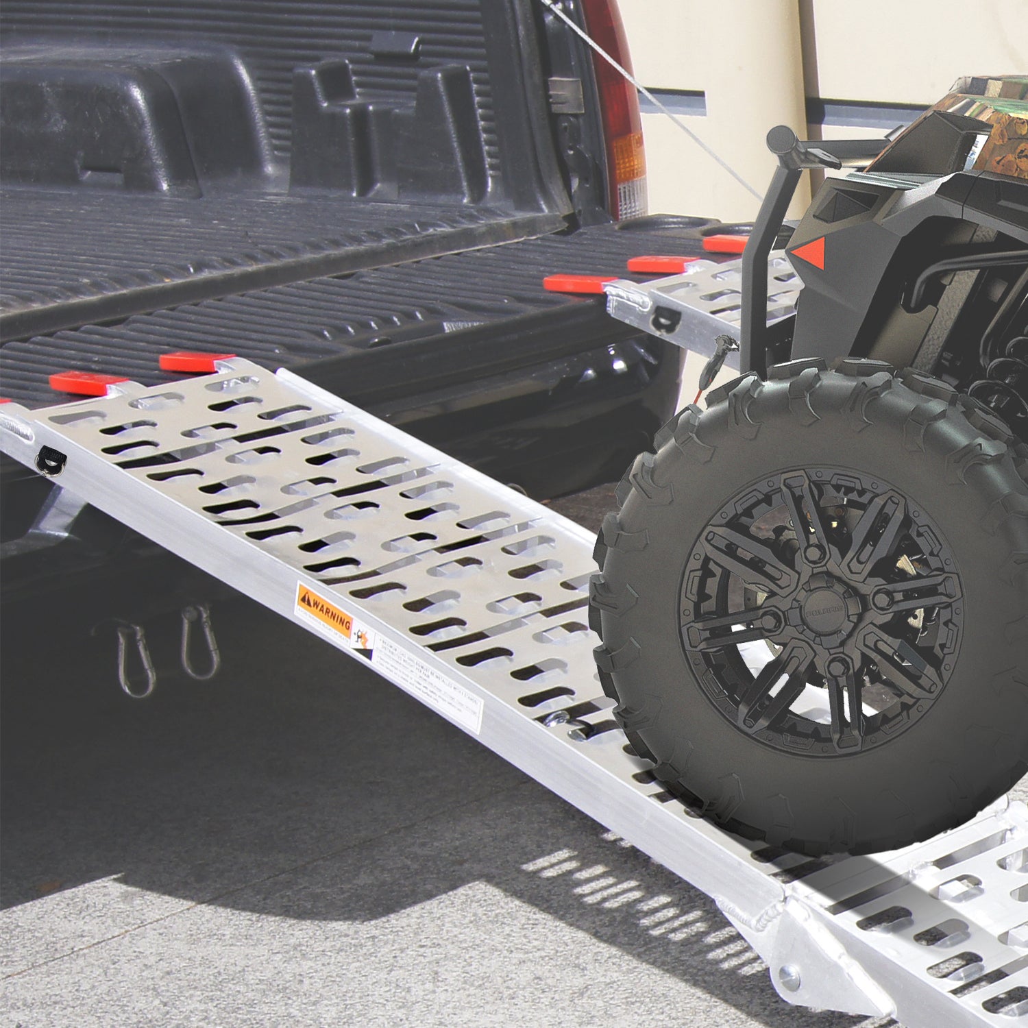 Kartrite Rigg Aluminium ATV Loading Ramp Foldable - Silver V240-ATV-01A-SL-1