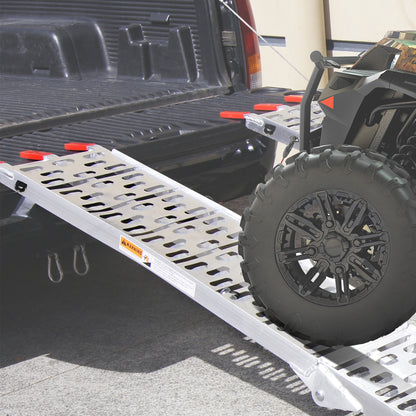 Kartrite Rigg Aluminium ATV Loading Ramp Foldable - Silver V240-ATV-01A-SL-1