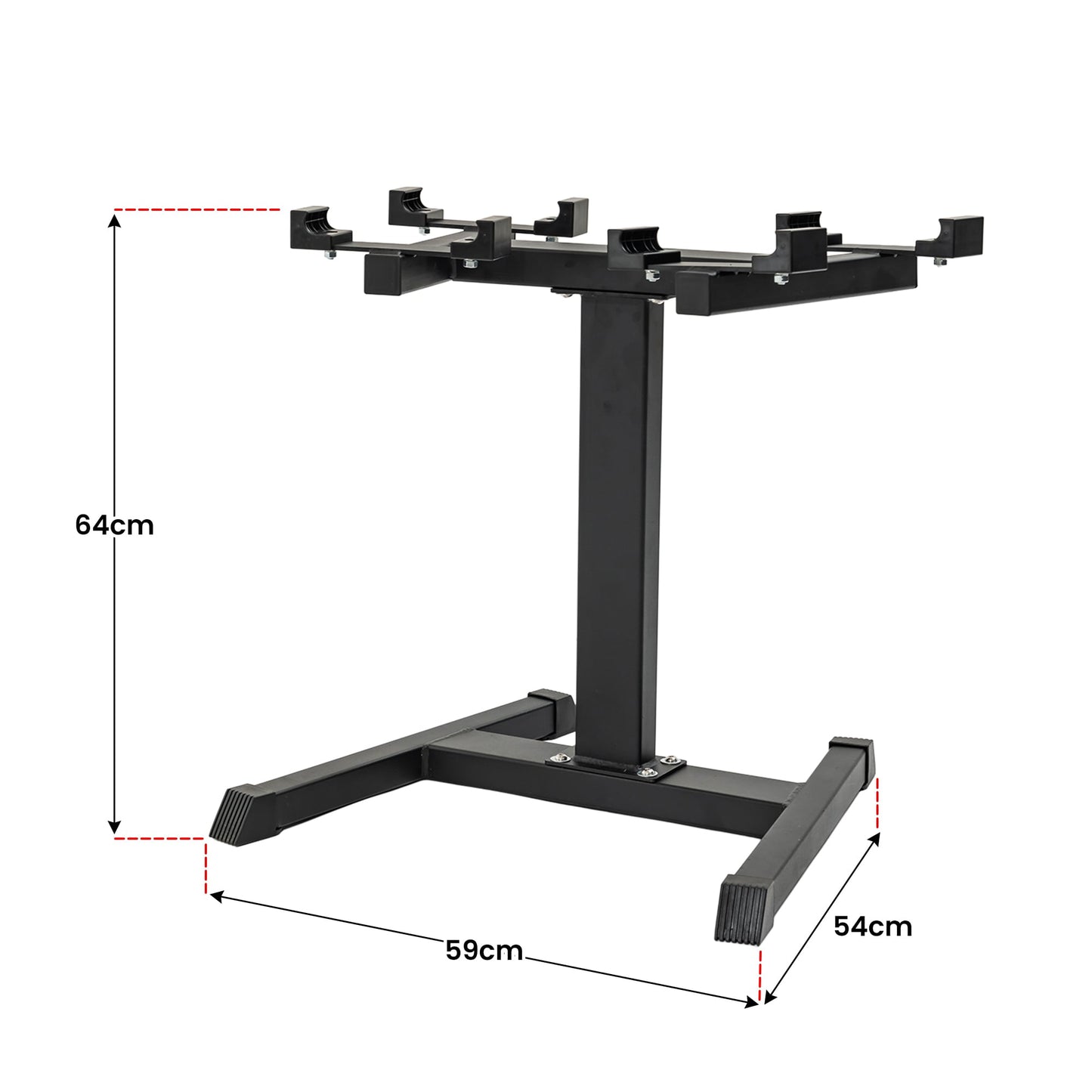Powertrain 150Kg Adjustable Eon Dumbbell Stand V240-B10-036-STD