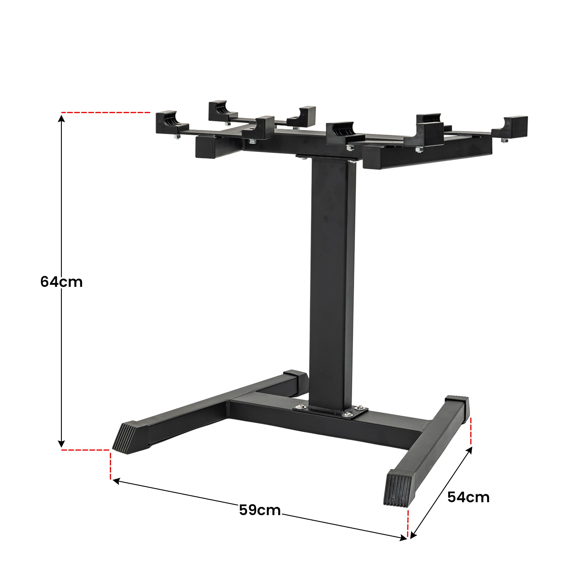 Powertrain 150Kg Adjustable Eon Dumbbell Stand V240-B10-036-STD