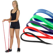 Powertrain 5x Home Workout Resistance Bands Gym Exercise V240-BAND-HDX5