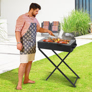 Wallaroo Charcoal BBQ Grill - Adjustable Height V240-BBQ-DS10