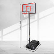 Kahuna Height-Adjustable Basketball Hoop Backboard Portable Stand V240-BBS-ZY-018