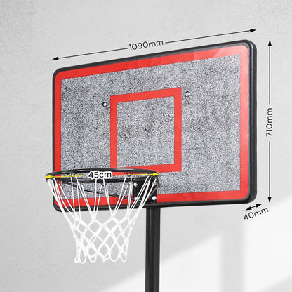 Kahuna Height-Adjustable Basketball Hoop Backboard Portable Stand V240-BBS-ZY-018
