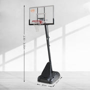 Kahuna Portable Basketball Hoop System 2.3 to 3.05m for Kids & Adults V240-BBS-ZY-029-54