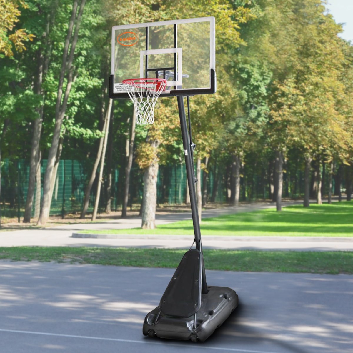 Kahuna Portable Basketball Hoop System 2.3 to 3.05m for Kids & Adults V240-BBS-ZY-029-54