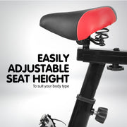 Powertrain Home Gym Flywheel Exercise Spin Bike - Black V240-BIKE1