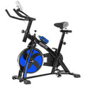 Powertrain Home Gym Flywheel Exercise Spin Bike - Blue V240-BKE-XJJ-91-BU