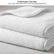 Laura Hill Double Electric Heated Underlay Blanket Fleecy Fabric with Timer V240-BKT-FLC-CRM-DB