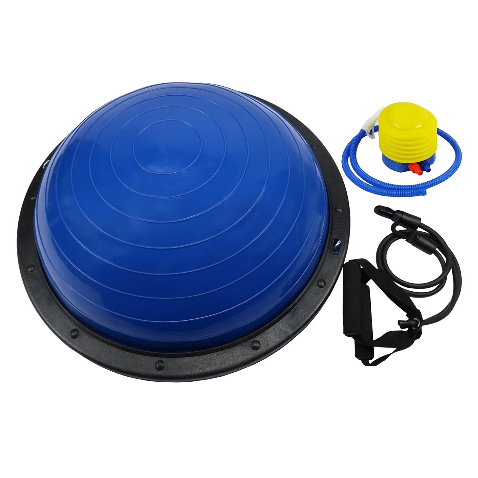Powertrain Fitness Yoga Ball Home Gym Workout Balance Trainer Blue V240-BOS-BAL-BU