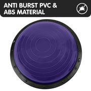 Powertrain Fitness Yoga Ball Home Gym Workout Balance Trainer Purple V240-BOS-BAL-PU