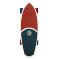 Bravo Sports Kryptonics 23-inch Mini Fat Cruiser Board In Liberty Blue V240-BS-165602