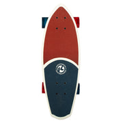 Bravo Sports Kryptonics 23-inch Mini Fat Cruiser Board In Liberty Blue V240-BS-165602