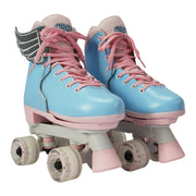 Circle Society Adjustable Kids Quad Roller Skates In Cotton Candy V240-BS-168294