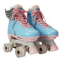 Circle Society Adjustable Kids Quad Roller Skates In Cotton Candy V240-BS-168294
