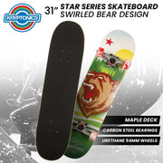 Kryptonics 31-inch Star Series Complete Skateboard V240-BS-171338-SK