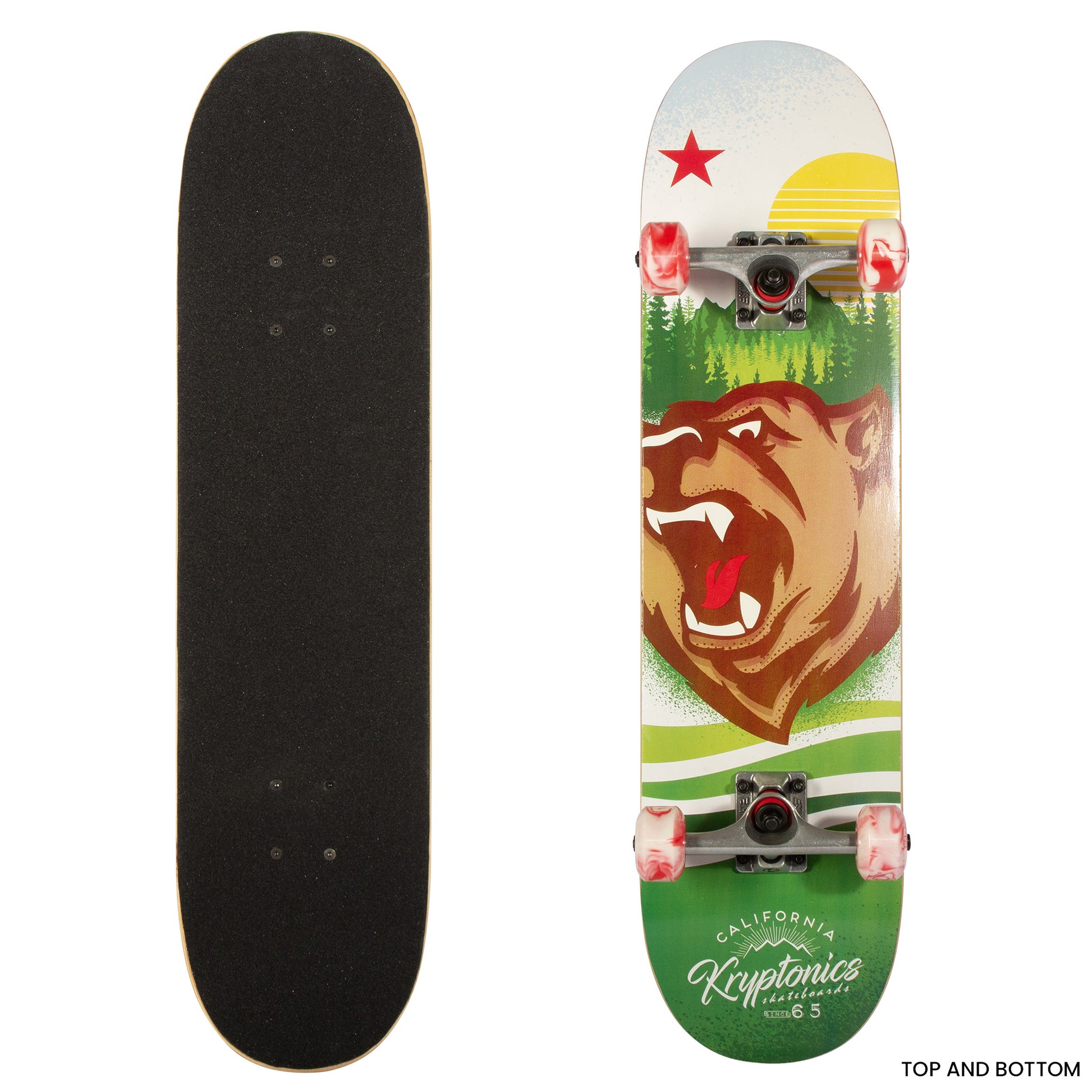 Kryptonics 31-inch Star Series Complete Skateboard V240-BS-171338-SK