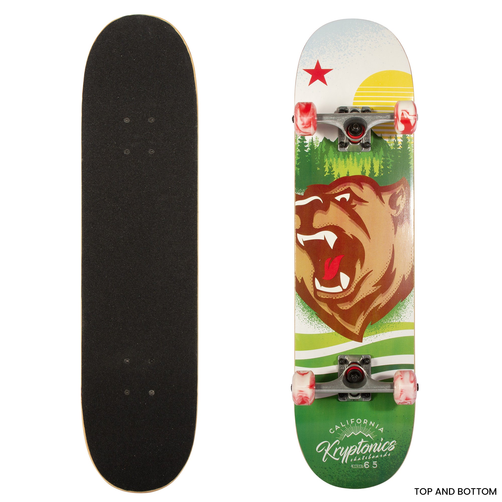 Kryptonics 31-inch Star Series Complete Skateboard V240-BS-171338-SK
