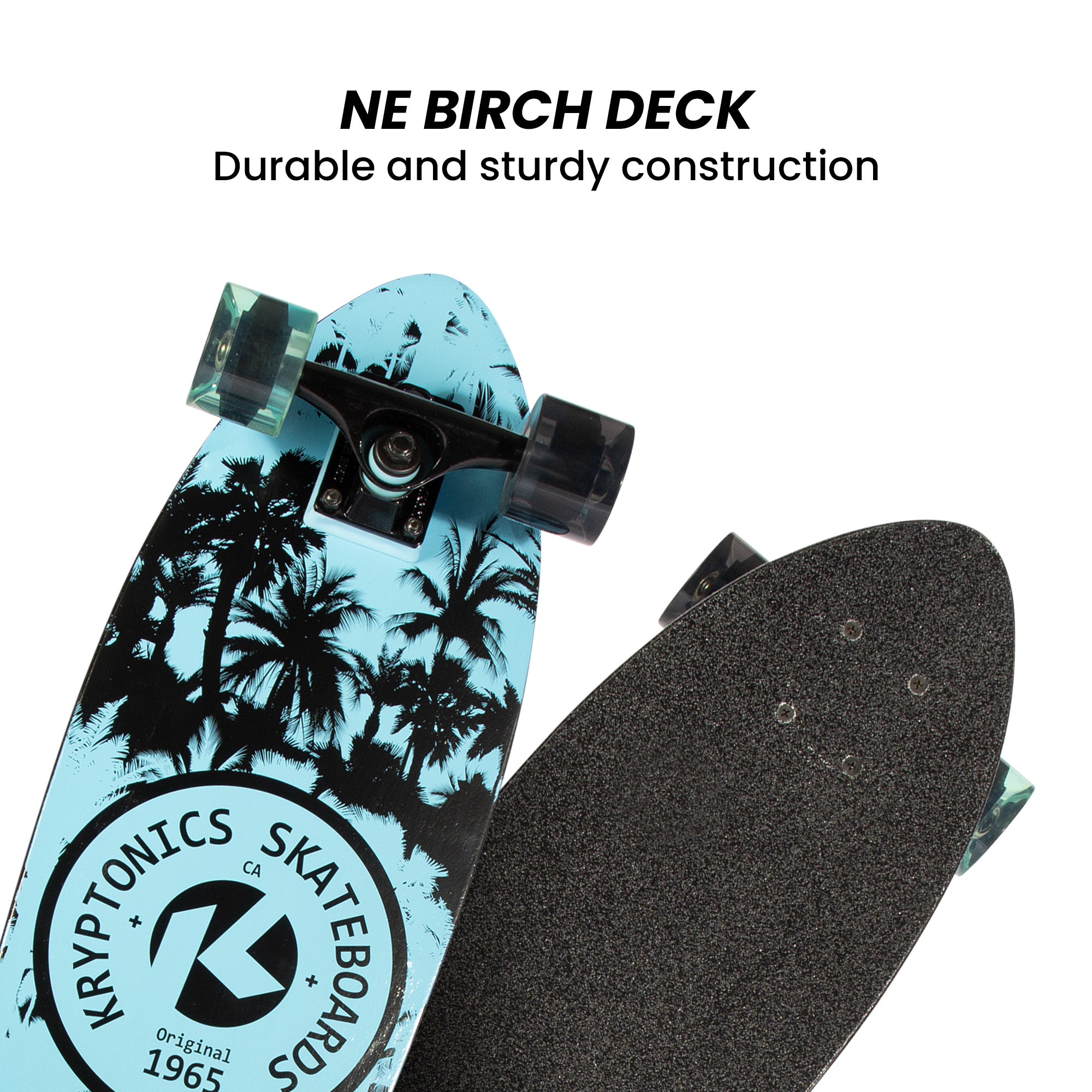 Kryptonics 28-inch Cruiser Board - Negative V240-BS-171549