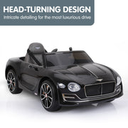 Kahuna Bentley Exp 12 Licensed Speed 6E Electric Kids Ride On Car Black V240-CAR-BEN-BK