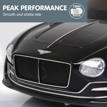 Kahuna Bentley Exp 12 Licensed Speed 6E Electric Kids Ride On Car Black V240-CAR-BEN-BK